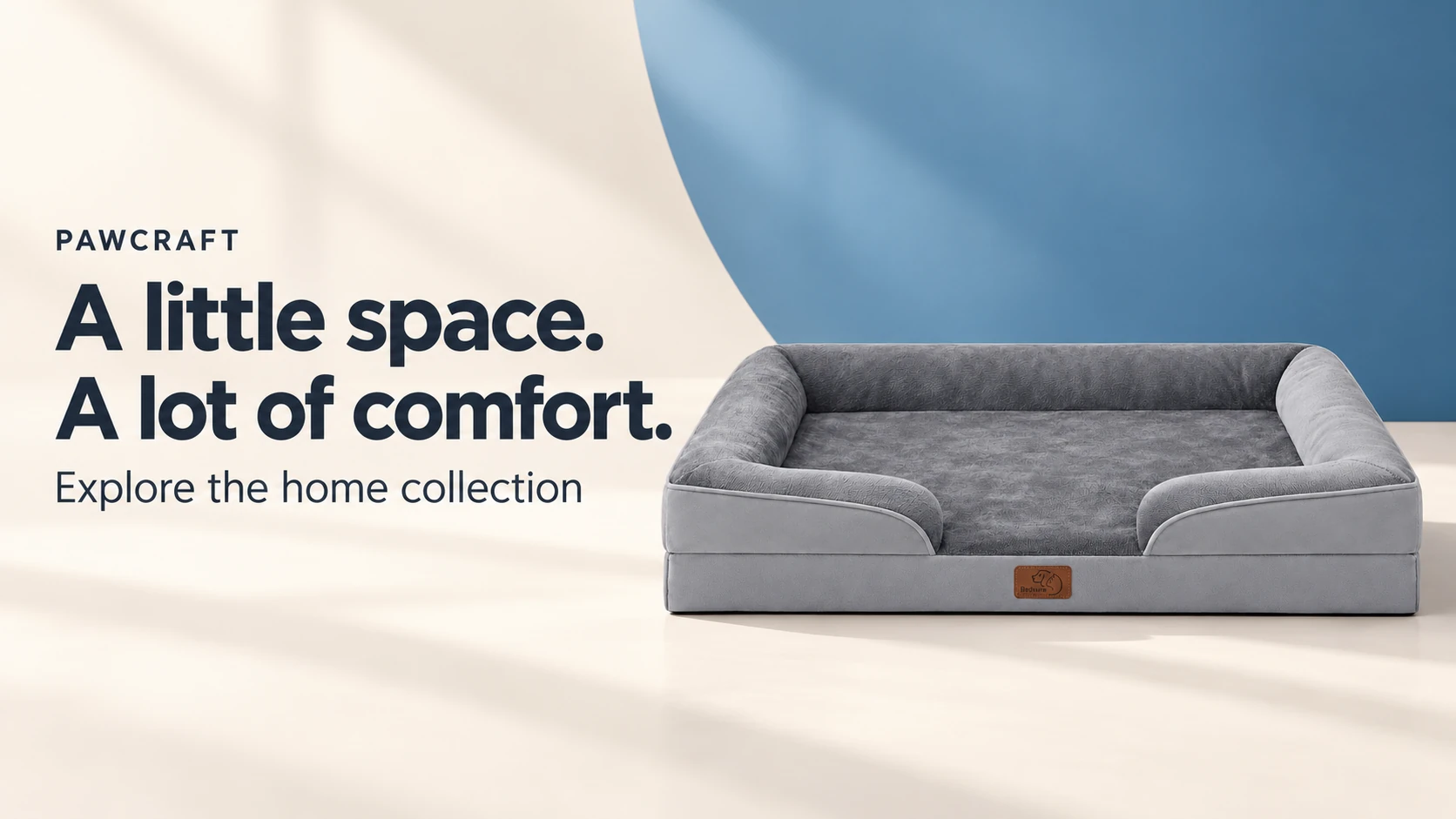 A little space. A lot of comfort.